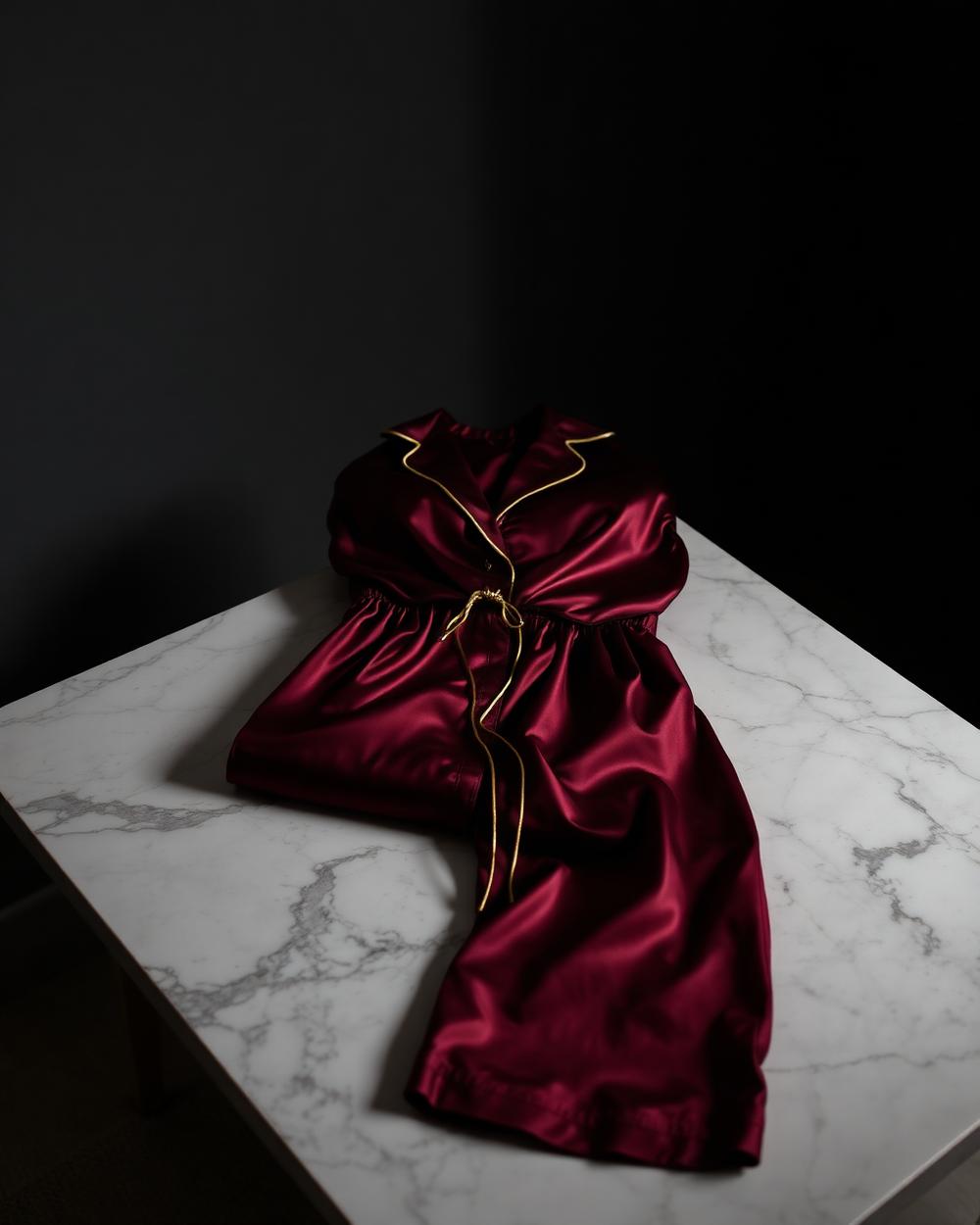Pyjama Bordeaux